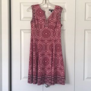 Pink sleeveless dress
